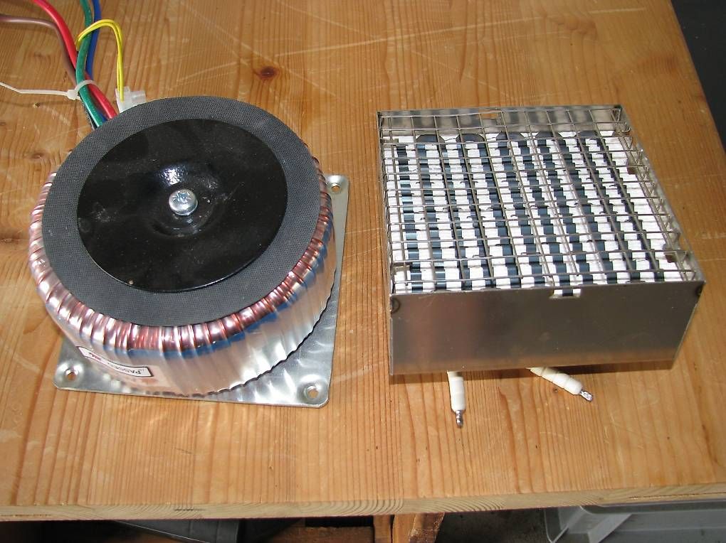 Componenti elettronici: Krelus Infrarotstrahler und Ringkerntrafo – Usato da Wangen b. Olten venduto da Binggeli4 3