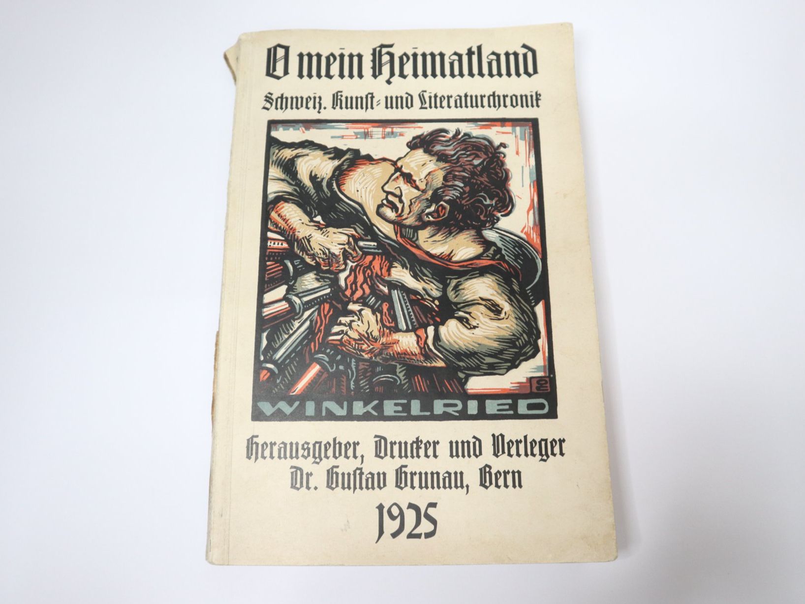 Bücher: Antikes Buch O Mein Heimatland 1925 Winkelried – Gebraucht aus Eschenbach SG von Astalavista