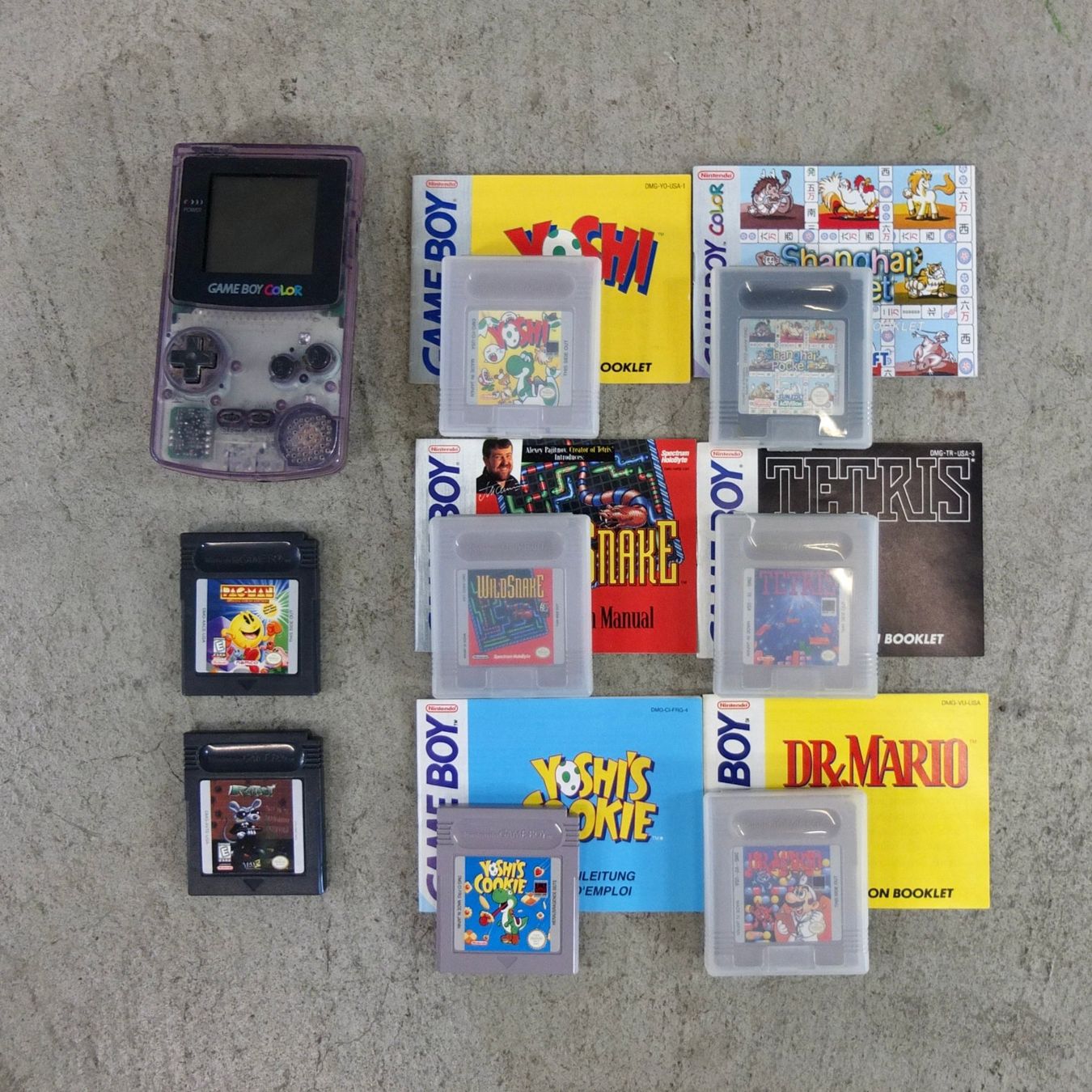Giochi: GameBoy Color mit 8 Spiele – Usato da Basel venduto da Brocki-auf-dem-Wolf