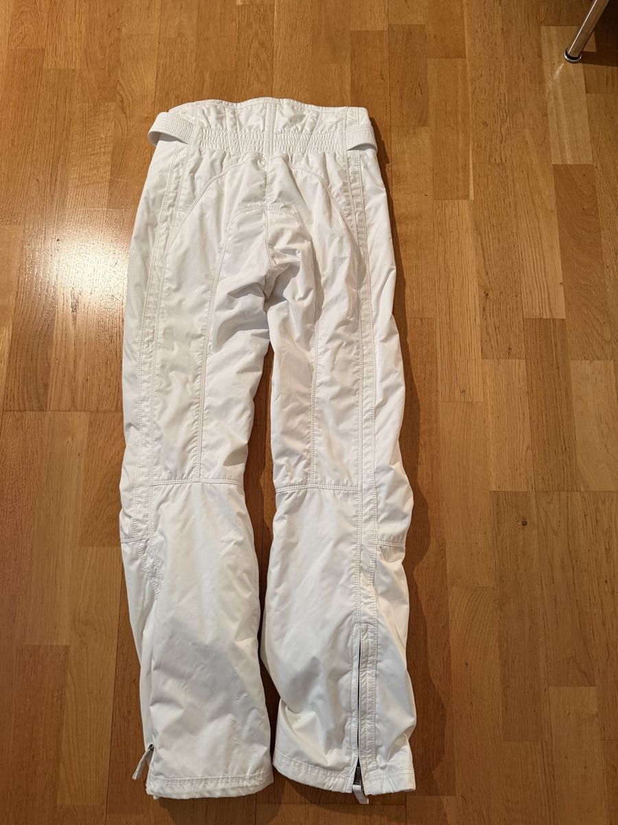 Jet Set Pantaloni: Jet Set White Ski Pants, Size 0 – Usato da Zürich venduto da kuengka 7