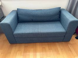 Bettsofa FRIDHULT blau von IKEA