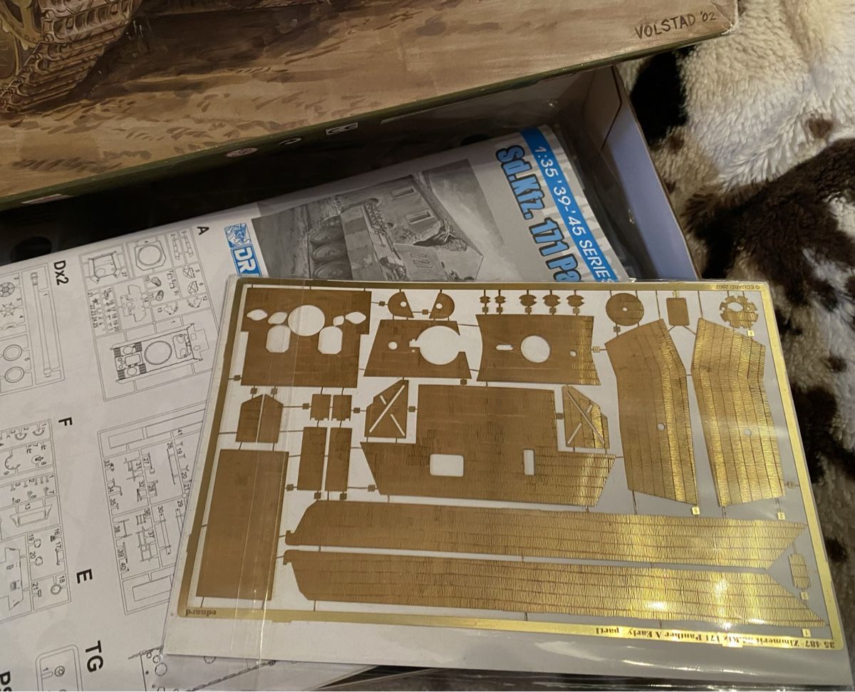 Kit di modellismo & Modellini statici: Panther A, frühe Version, Zimmerit, 1:35 – Nuovo (secondo la descrizione) da Ramersberg venduto da endbefund13 1
