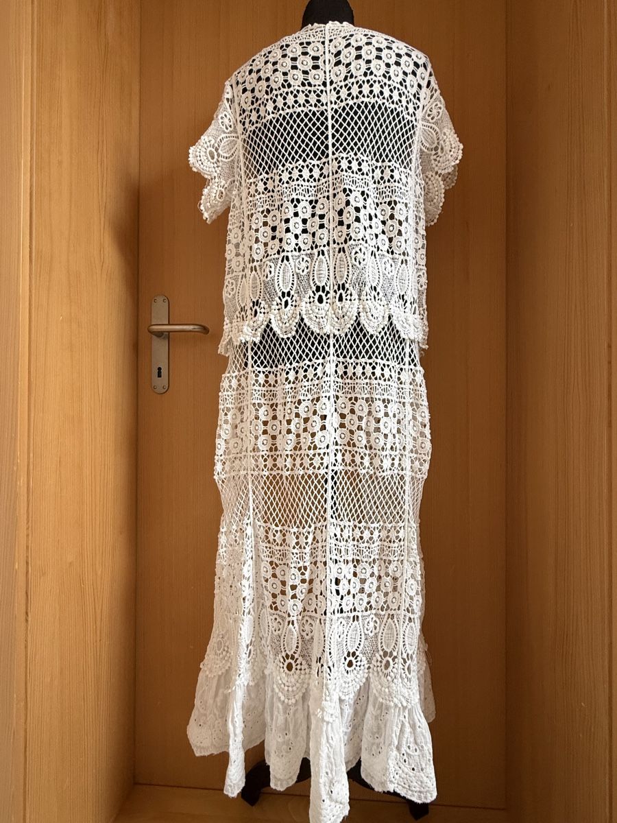 Giacche: Boho Maxicardigan in Häkelopik – Nuovo (secondo la descrizione) da Sigriswil venduto da ck56 1