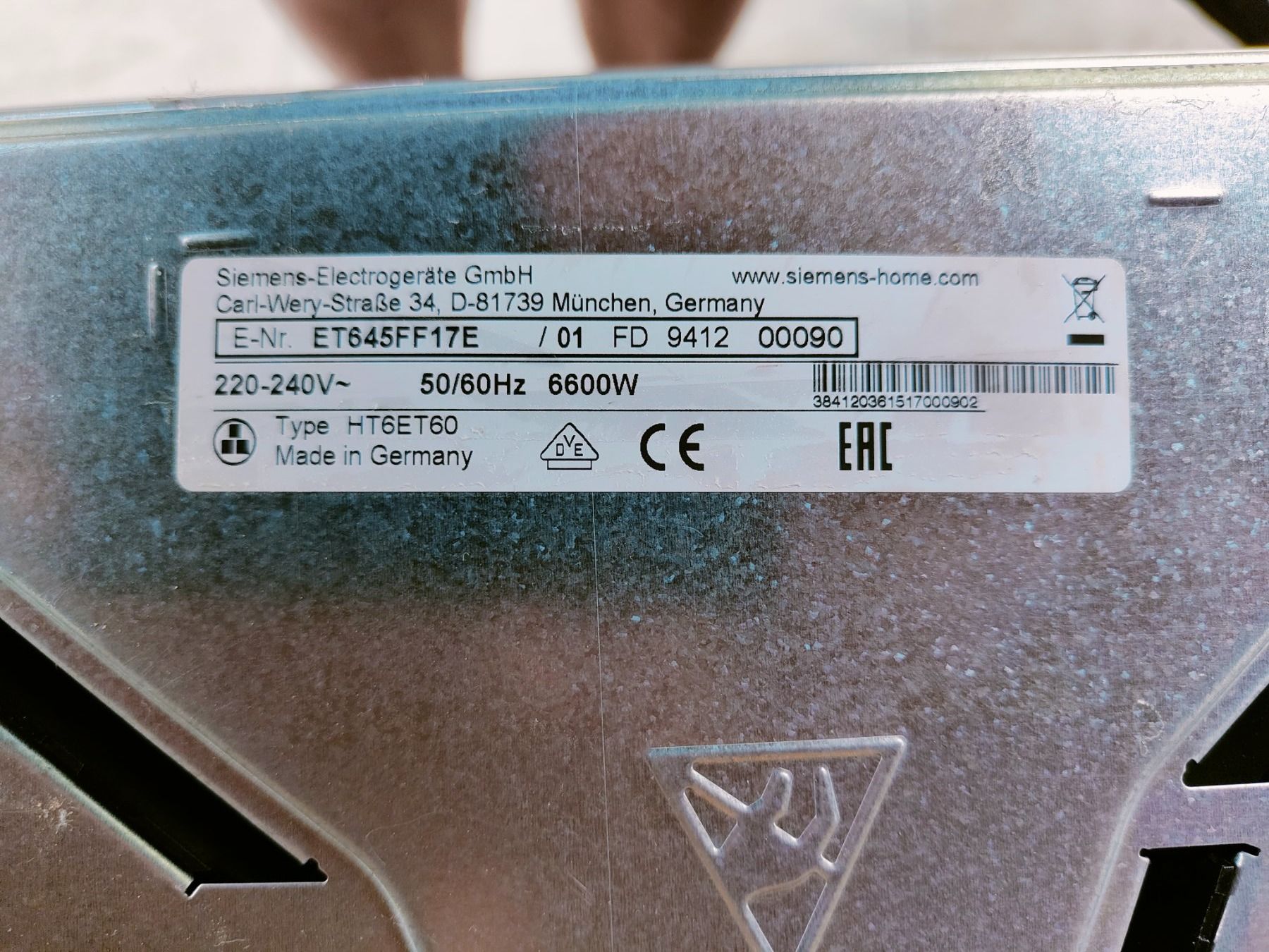 Siemens Cucine: SIEMENS - Plaque de cuisson en vitro. (reduction de prix) – Nuovo (secondo la descrizione) da Gingins venduto da ccmbscg 4