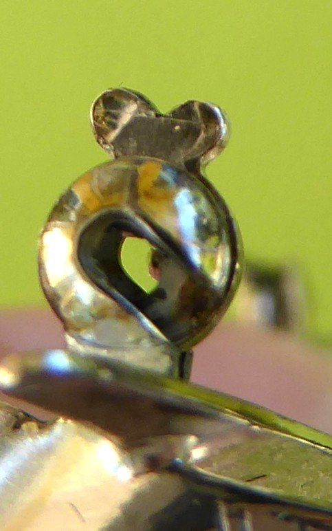 Spille & Fermagli: Silber Brosche 800 Silber rhodiniert um 1970 – Usato da Muri AG venduto da silvermouse007 3