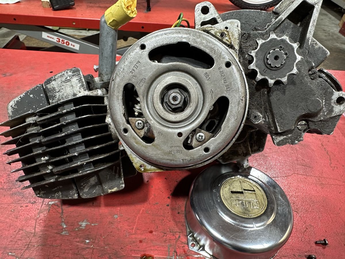 Puch Ciclomotori: Puch Z50 Kickstarter – Difettoso da Rebstein venduto da Svnb03 6