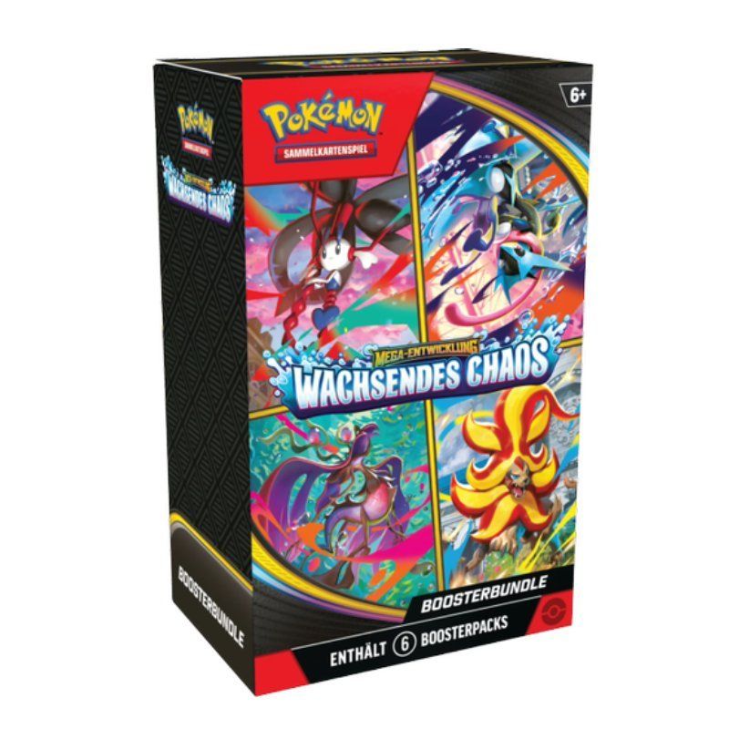 Pokémon Sammelbilder & Trading cards: Wachsendes Chaos Booster Bundle DE – Neu und originalverpackt aus Buchs SG von ric_s5tt