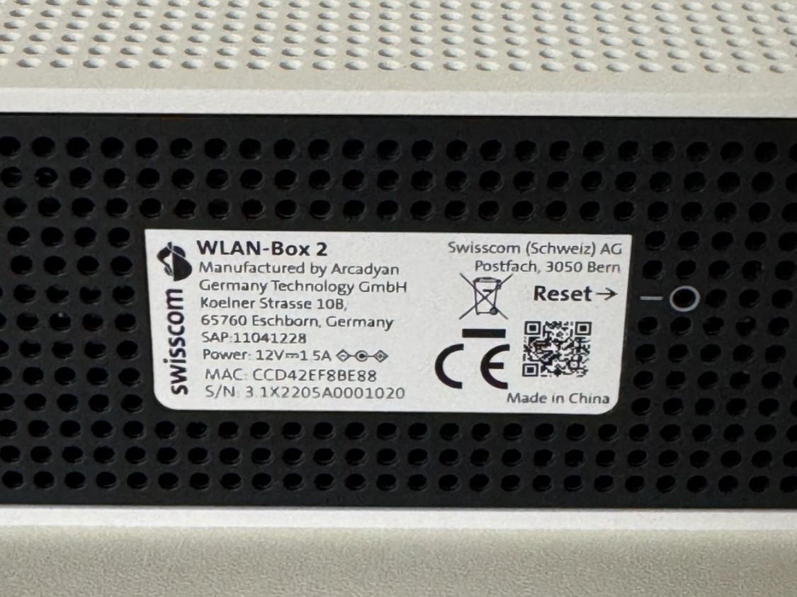 Swisscom WiFi: Swisscom WLAN-Box 2 / Repeater - Gratis Versand – D'occasion à Embrach par Rondamaro 2