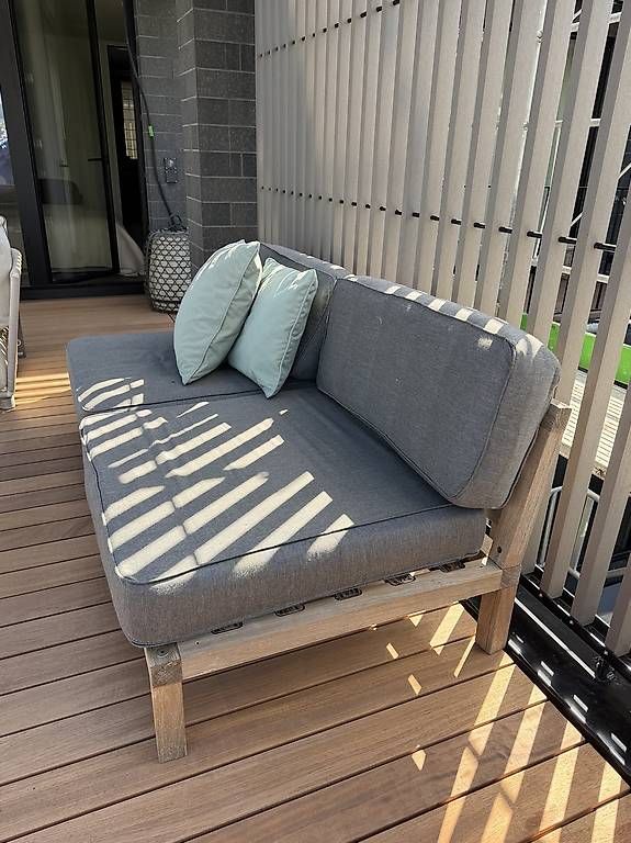 Divani: Schöne Holz Gartenlounge – Usato da Küsnacht ZH venduto da man_t8vq