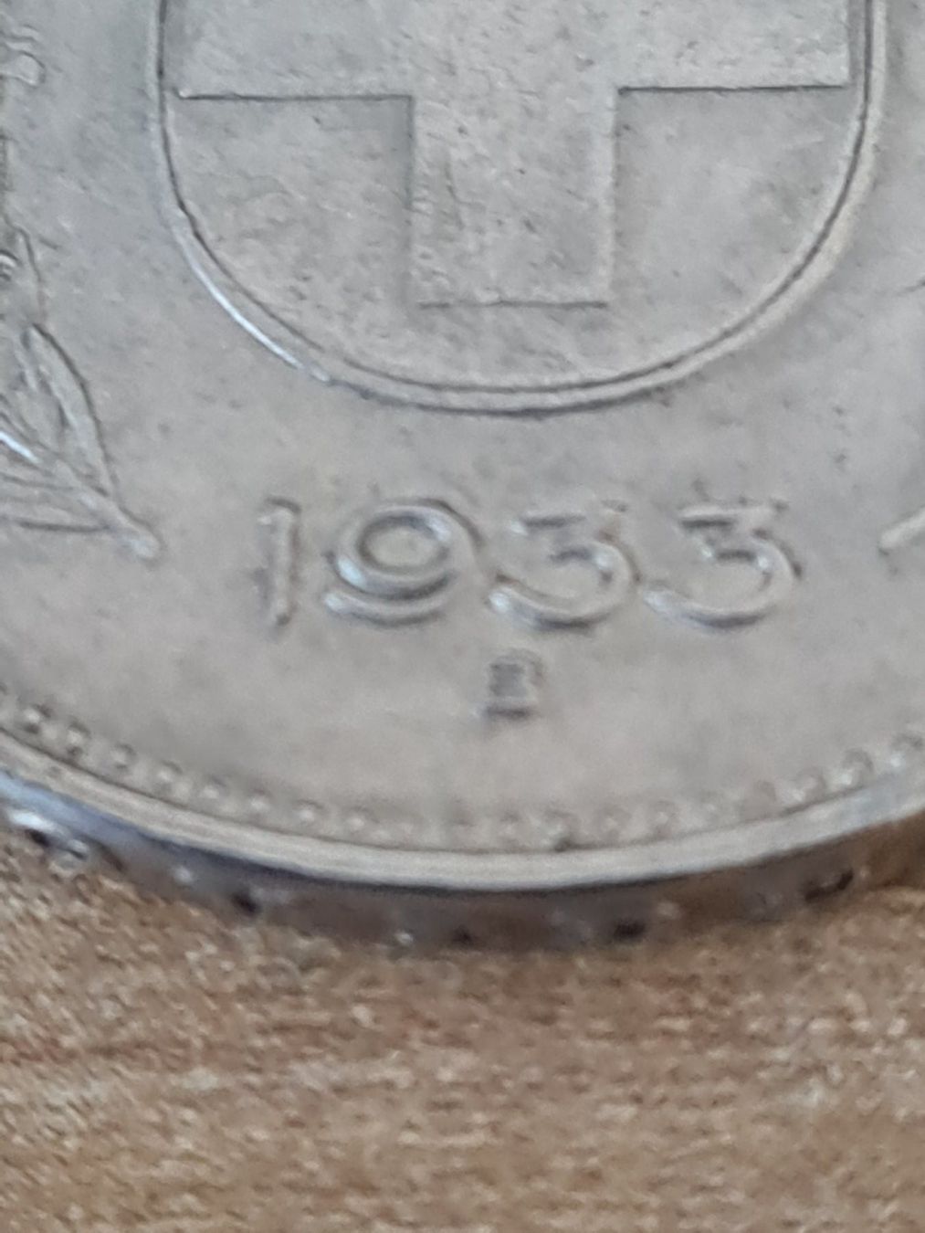 Tutti le monete: SCHWEIZER SILBERMUENZE 5 FRANKEN 1933 – Usato da Windisch venduto da MarcelS01 2