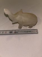 Schöner Stein Elefant Skulptur als Deko, Rarität (I)
