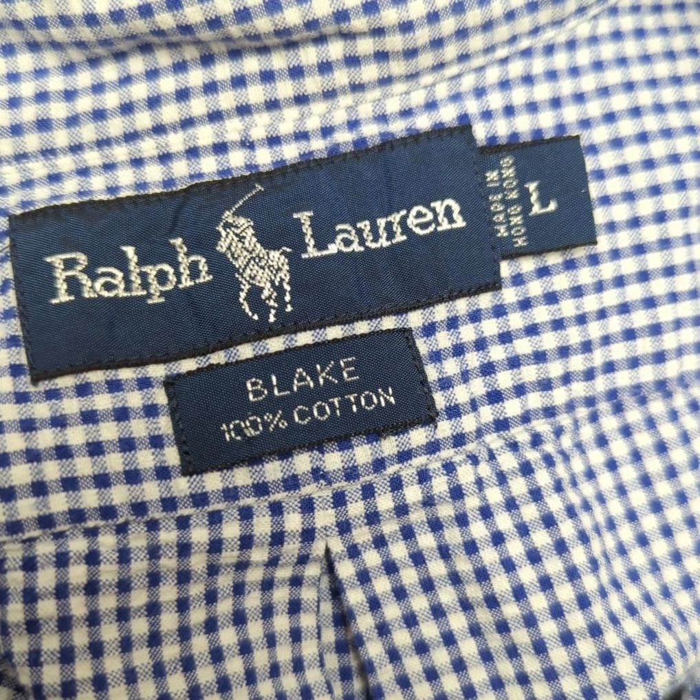 Ralph Lauren Camicie: Ralph Lauren Kurzarmhemd "Blake" Blau/Weiss - Gr. L – Nuovo (secondo la descrizione) da Le Locle venduto da sAm_2112 1