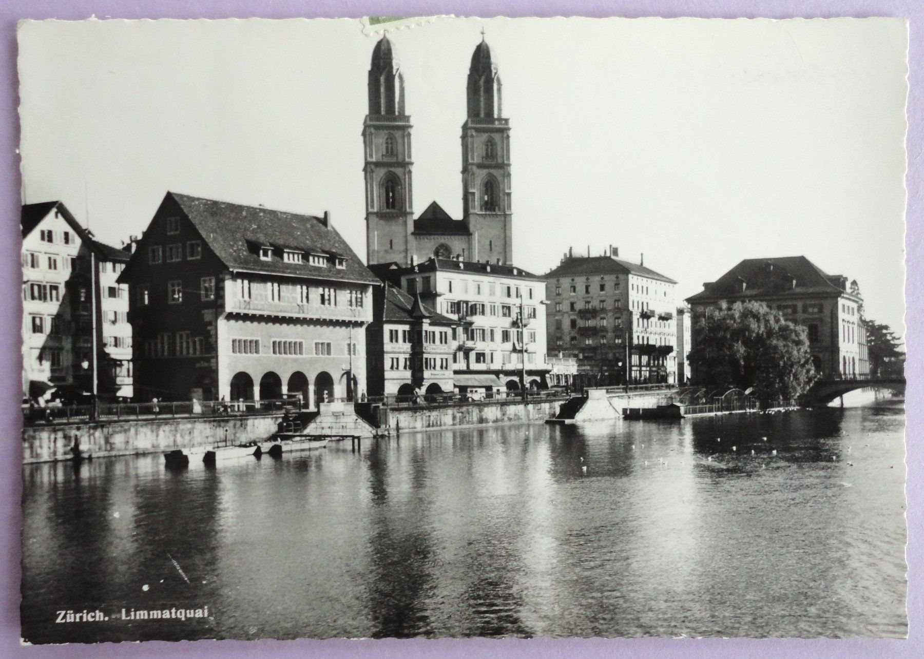 Cartoline postali: Zürich, Limmatquai – Usato da Fétigny venduto da Billy2miny