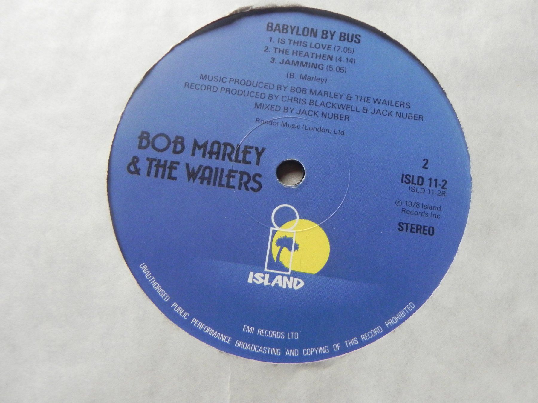 Dischi in vinile: Doppel LP Reggae Roots Bob Marley 1978 Babylon by Bus – Usato da Siebnen venduto da krimsie 9