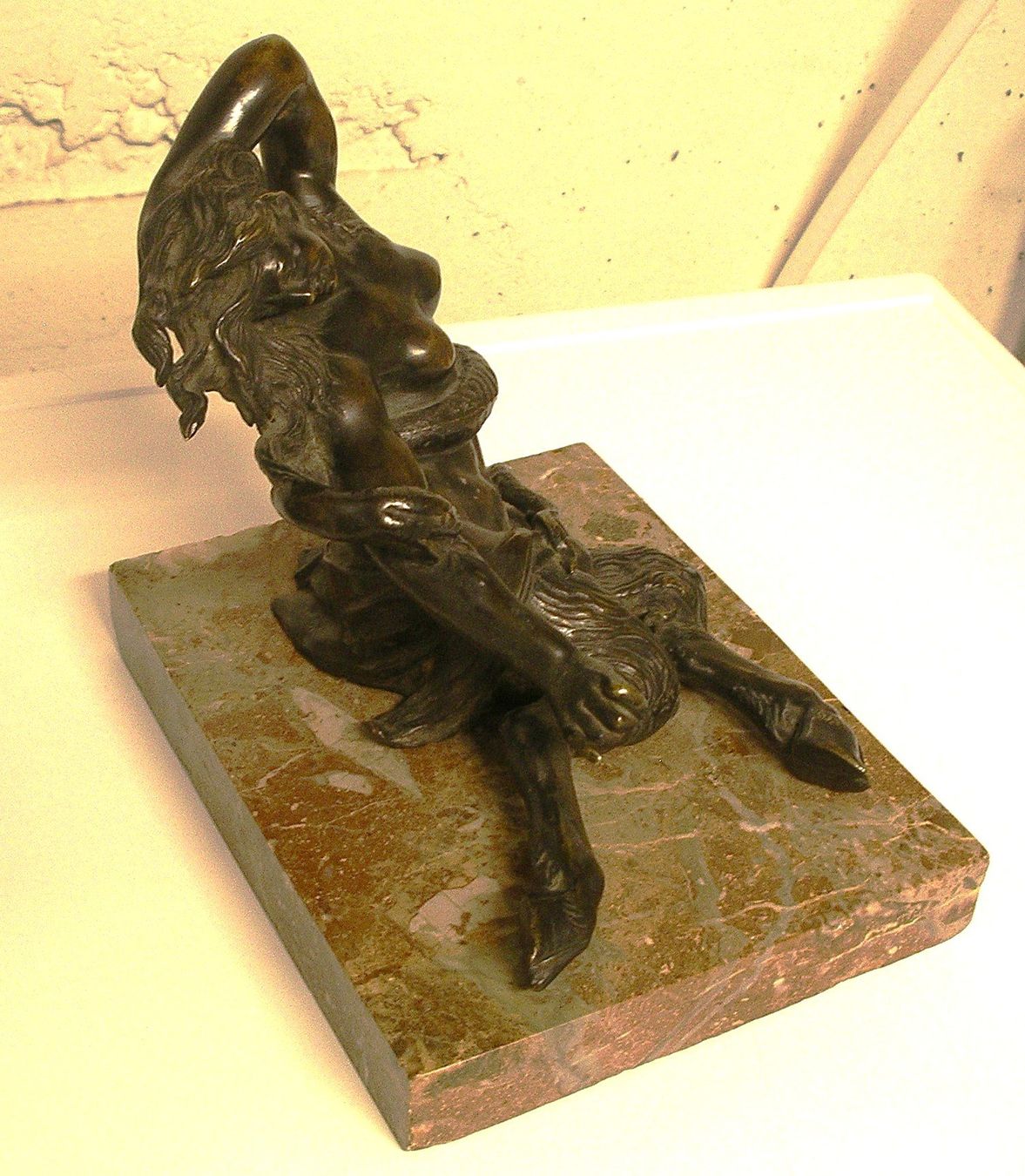 Sculture & Statue: antike BronzeFigur, Allegorie der Medizin? – Usato da Oberhofen am Thunersee venduto da luuping99 2