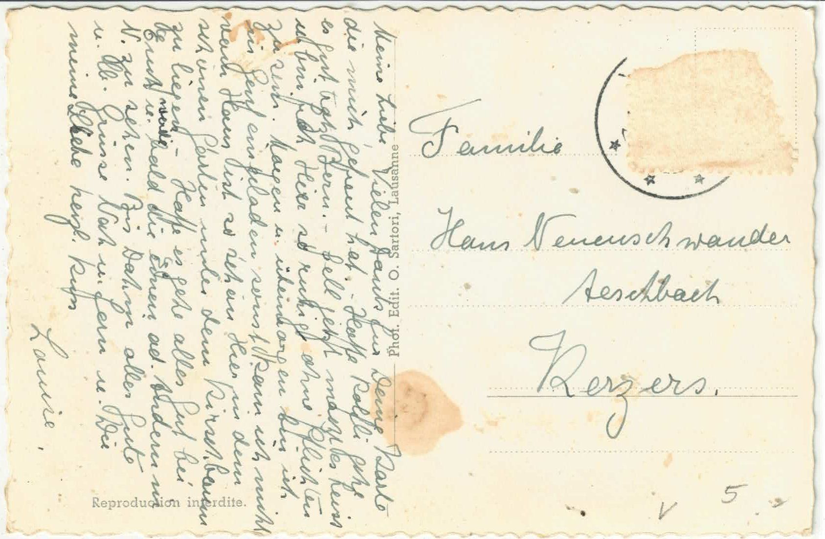 Cartoline postali: Versoix - Eglise – Usato da Ettingen venduto da Kartenplanet 1