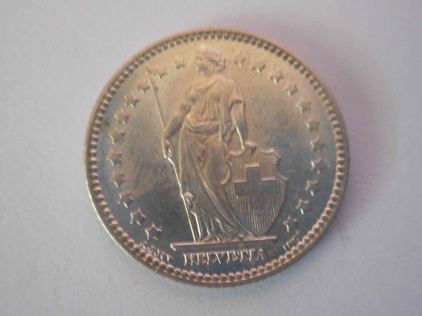 Tutti le monete: 1 Fr. 1920 silber  unz mit Patina – Nuovo (secondo la descrizione) da Kriegstetten venduto da pizlad2010 2