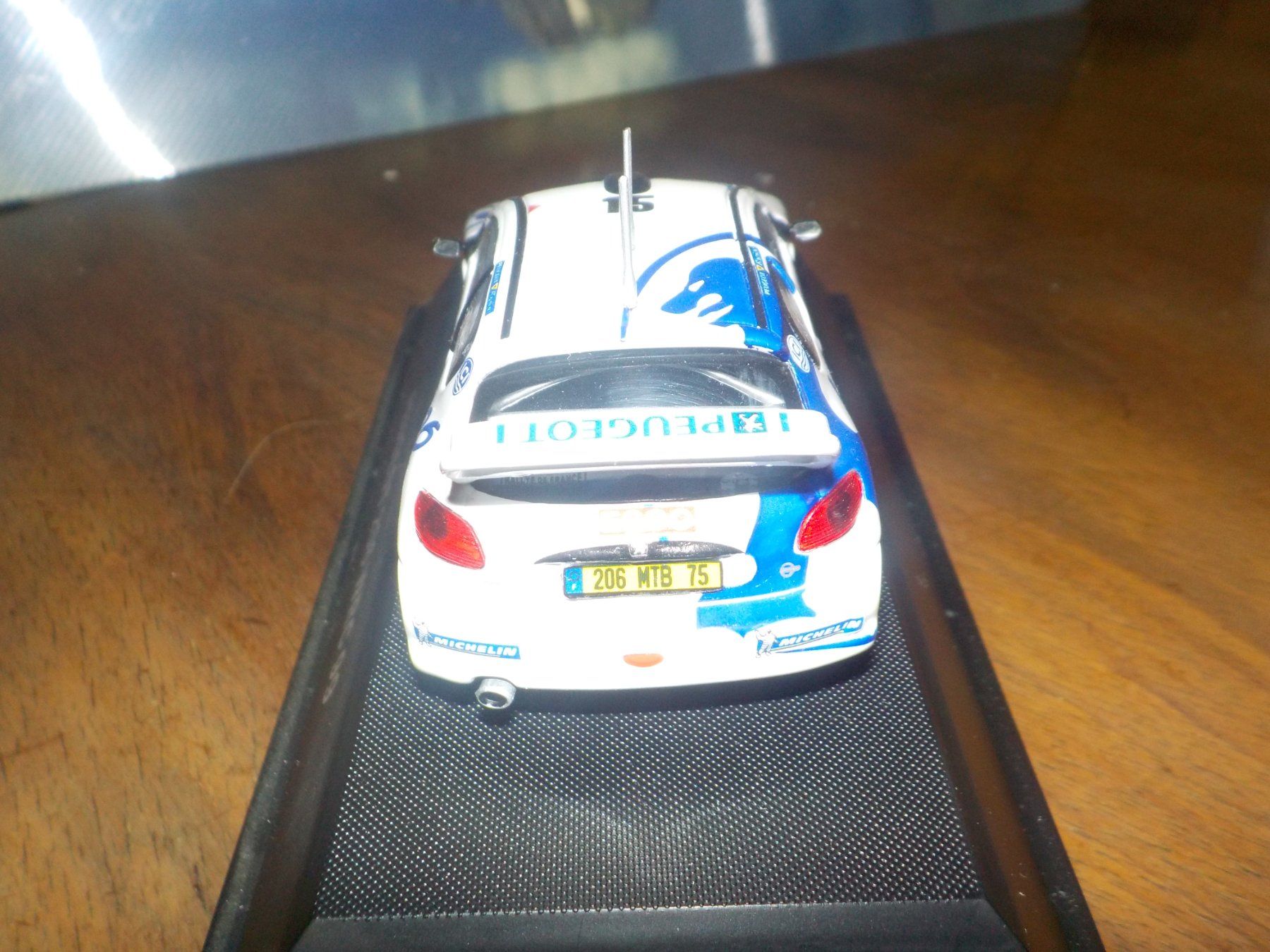 Peugeot Modellini d'auto: JADA Peugeot 206 WRC 1999 – Usato da Grolley venduto da fab_9vm2 3