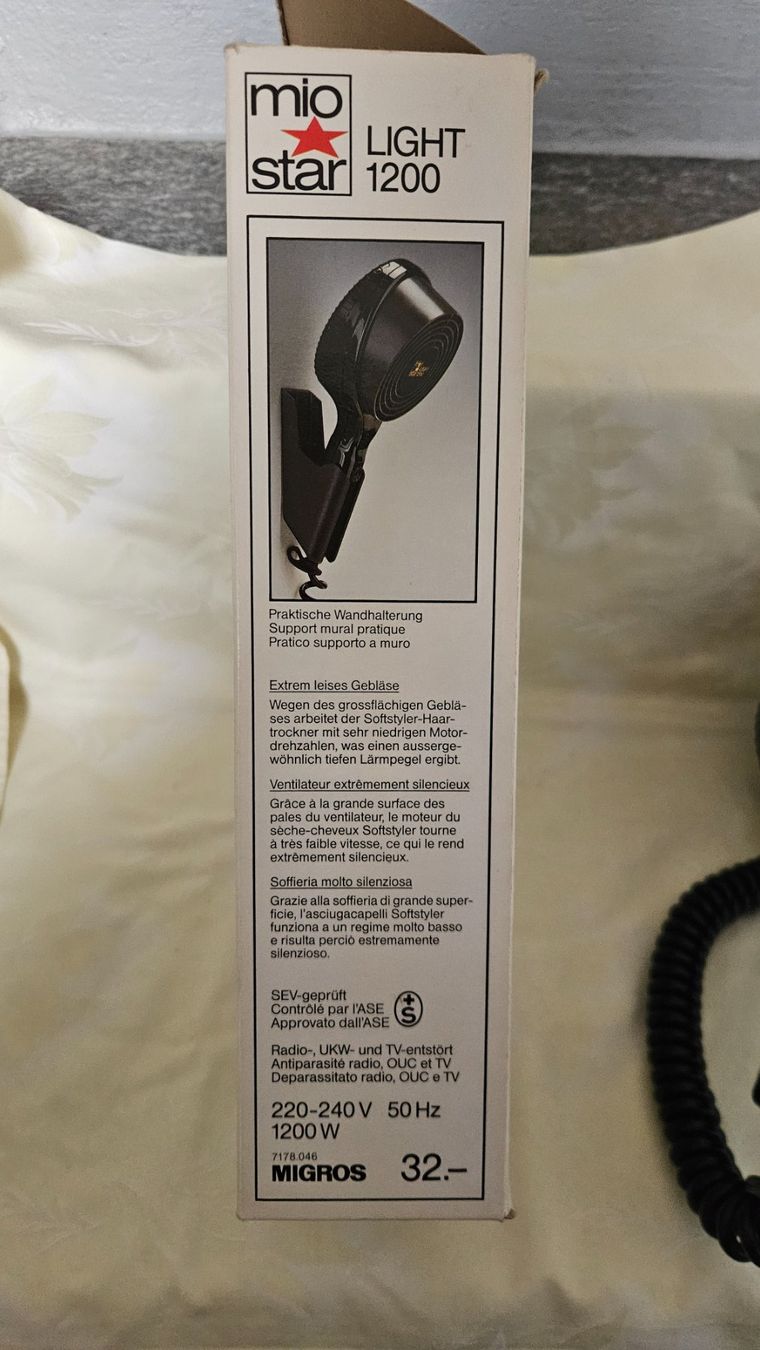 Asciugacapelli: Asciugacapelli Softstyler MioStar – Usato da Melano venduto da H-Sara 2