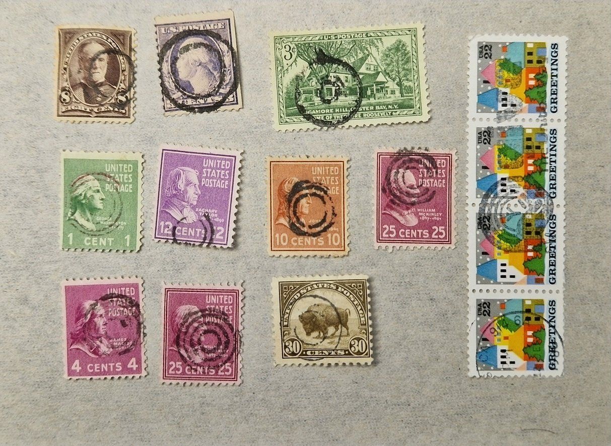 Alle Briefmarken: Briefmarken USA mit Sonderstempel – Gebraucht aus Oberglatt ZH von Pacos2000