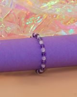 Kinderarmband aus Amethyst und Lavendelquarz