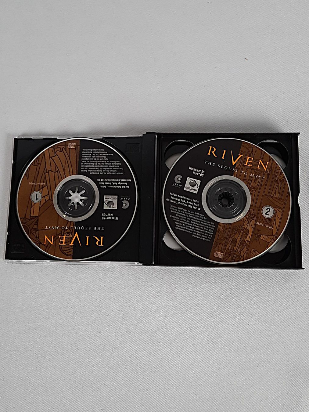 Giochi: BRODERBUND "RIVEN- The Sequel to MYST" – Usato da Beinwil am See venduto da Restwert_Beinwil 6