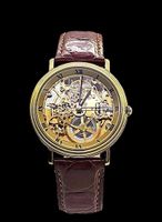 BUCHERER Armbanduhr vergoldet, skelettiert