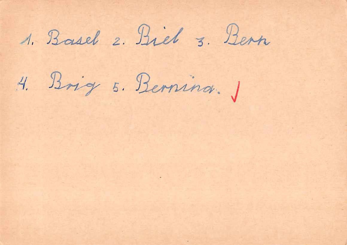 Tutti i francobolli: Ältere Postkarte mit Werbestempel BALSTHAL, ab 1.-- – Usato da Lufingen venduto da Rac0 1