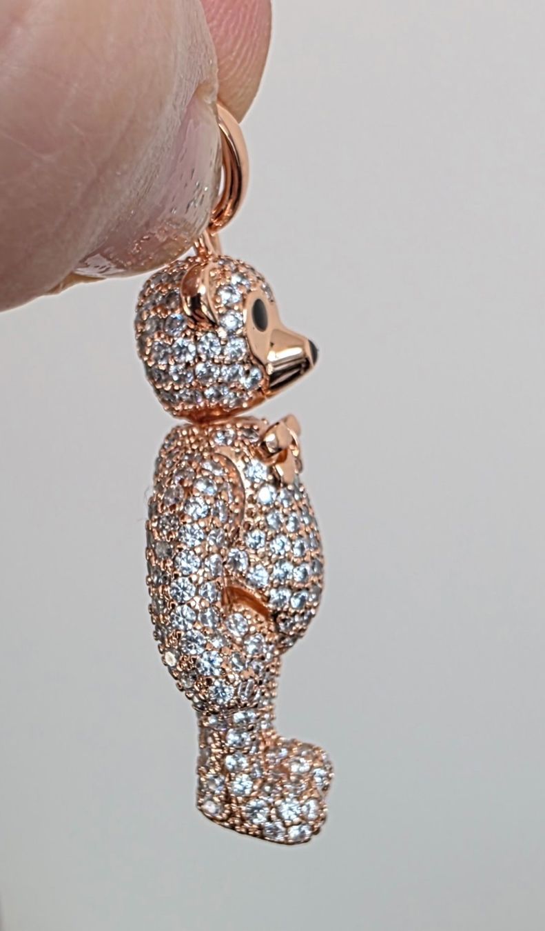 Anhänger: Bär Rosegold/Silber 925 – Neu (gemäss Beschreibung) aus Madetswil von triforuz 5
