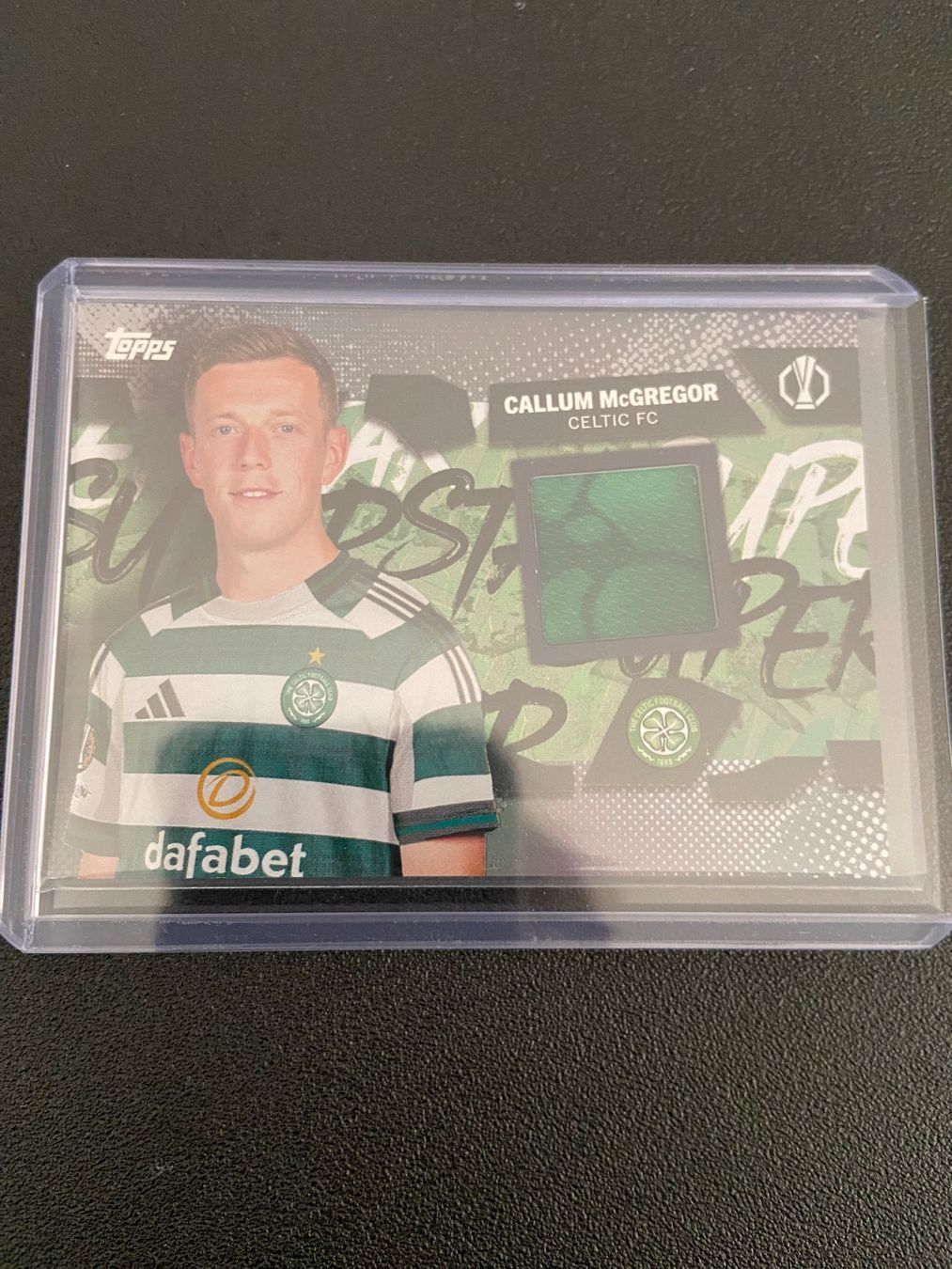Topps Carte collezionabili: Callum McGregor Player-Worn Relic Topps UCC Flagship 25/26 – Usato da Dagmersellen venduto da dav_b656