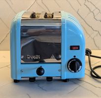 Dualit Toaster blue 2-slice, good condition