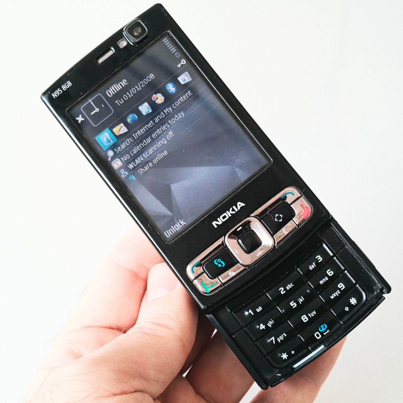 Nokia Telefoni cellulari / Smartphones: Nokia N95 - Black Smartphone – Usato da Thörishaus venduto da vintagger 5