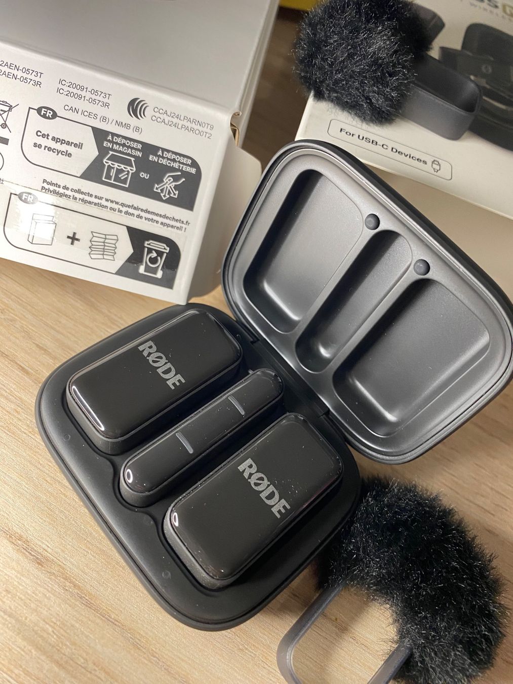 Røde Microphones: RØDE Wireless Micro Mikrofon (USB-C) – D'occasion à Lindau par Om_5hhz