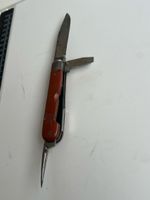 Taschenmesser Elsener Schwyz 1944 gebraucht rot antik(2S3)
