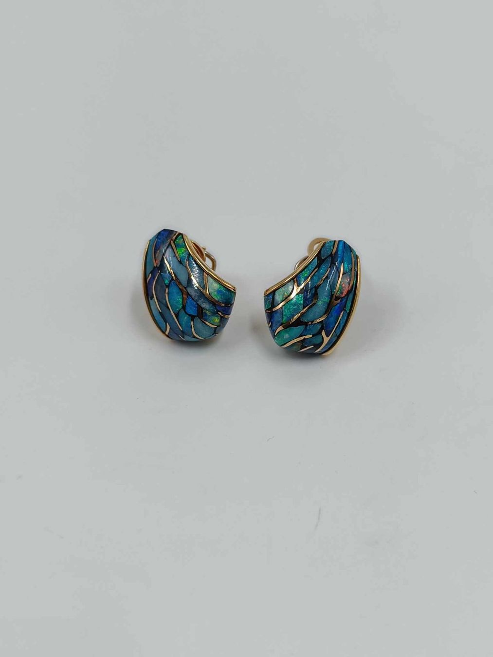 Boucles d'oreille: OPAL OHRCLIPS IN 750 ROTGOLD – D'occasion à Luzern par EdiGem 4