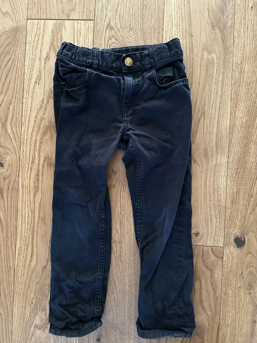 H&M Hosen: H&M Baumwollhose blau Gr. 110 – Gebraucht aus Uttigen von 1hihallo4