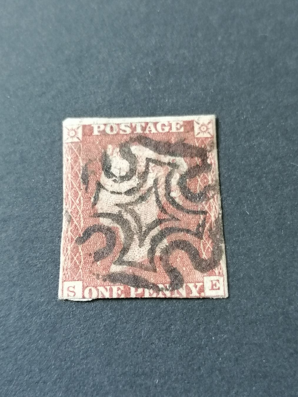 Tutti i francobolli: One Penny red 1841,  – Usato da Happerswil venduto da tschergi