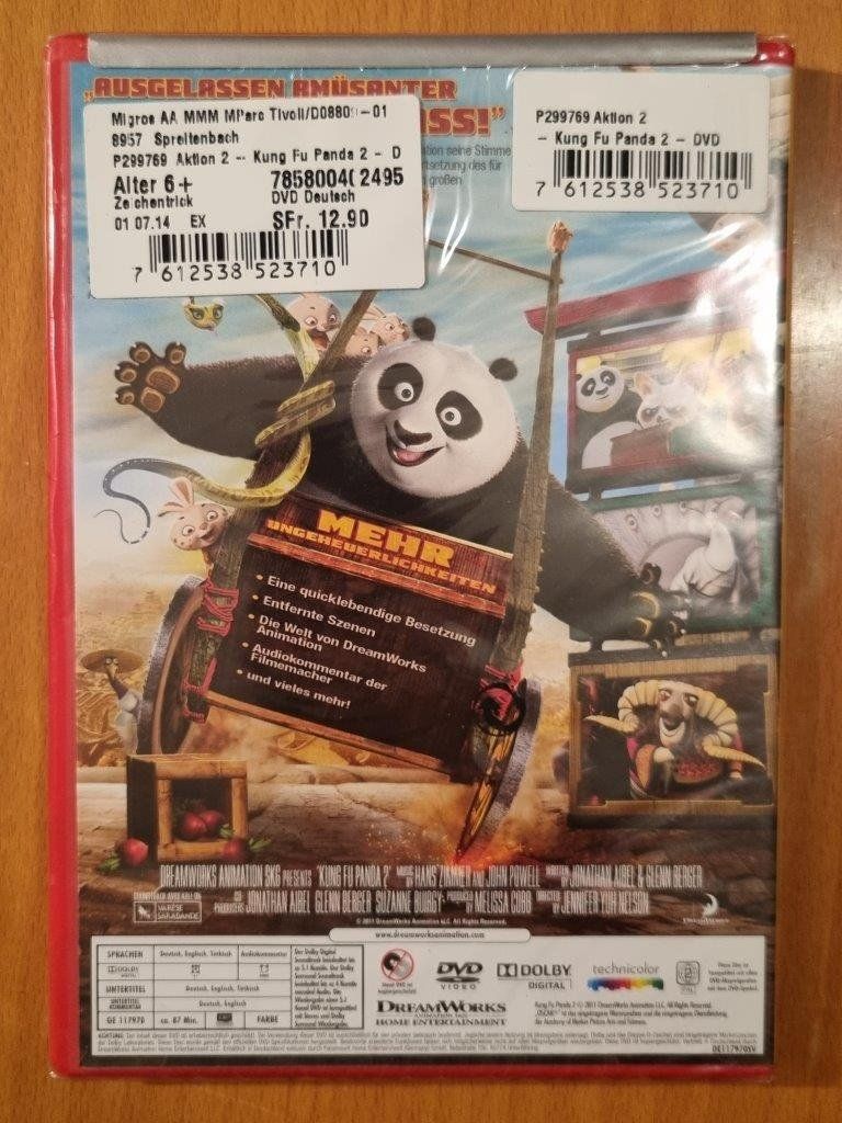 Tutti i DVDs: DVD: Kung Fu Panda 2 -> NEU – Nuovo e nell'imballaggio originale da Ehrendingen venduto da Thomas_2 1