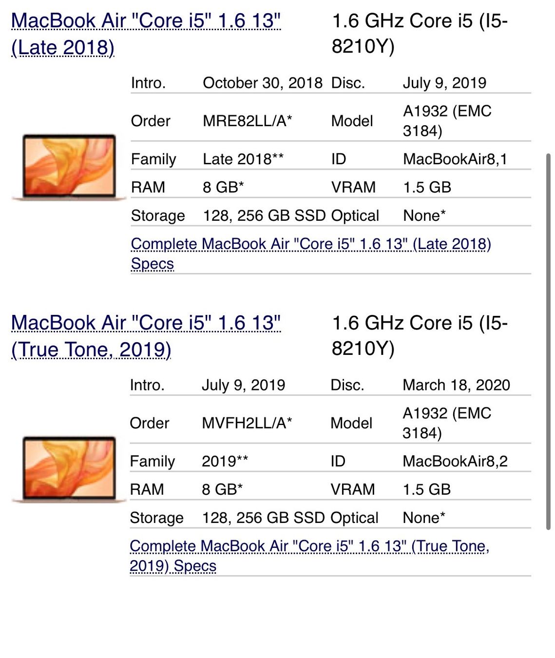 Apple Notebook: MacBook Air 13 Zoll – Difettoso da Adliswil venduto da Busys 4
