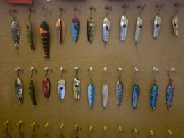 Cuillères pour pêche à la truite lacustre 48 pièces