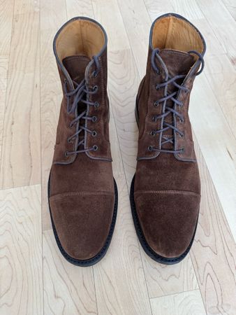 Navyboot Herren Winter Schnürstiefel Braun Gr. 43 Top!