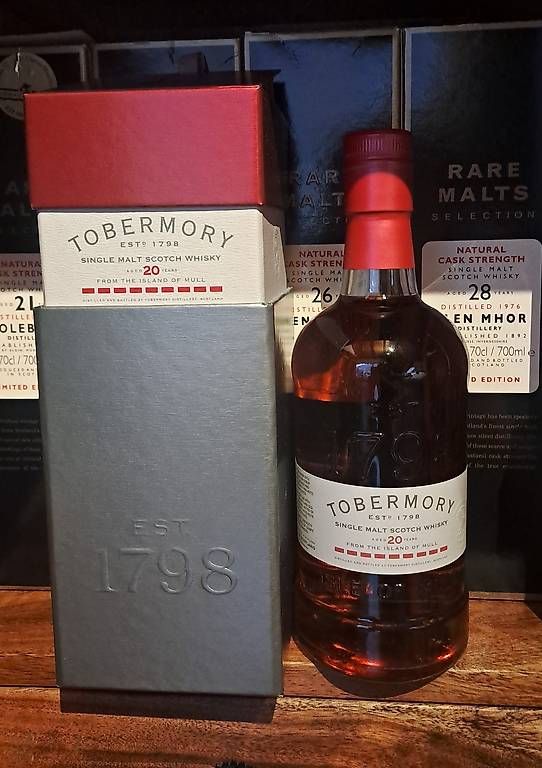 Bevande alcoliche: Whisky Tobermory 20 ans – Usato da Villeneuve VD venduto da K.Jo