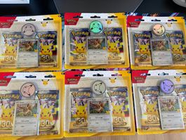 🇺🇸Pokémon 30th 2-Pack Blister EN – 6 x Blister Sealed