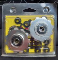 NEUE originalverpackte WECHSELRÄDLI Farbe Alu-silbrig 🚲⚙️⚙️