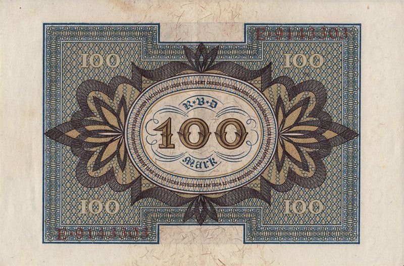 Billets de banque: Hundertmarkschein – D'occasion à Glattbrugg par coronado03 1