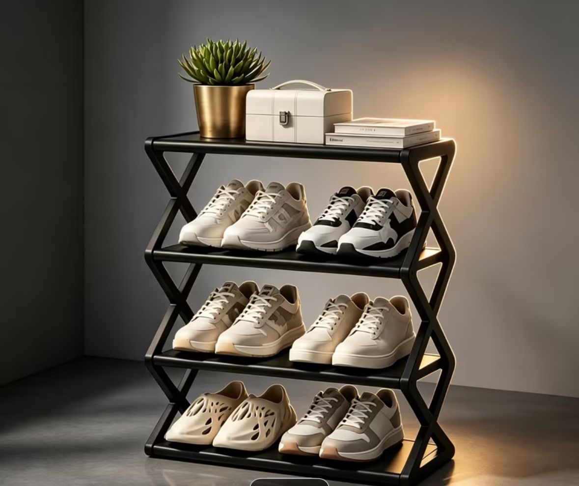 Regale: Space-Saving Shoe Rack for Small Spaces, Space-Saving Storag – Neu und originalverpackt aus Basel von rej_x2rl