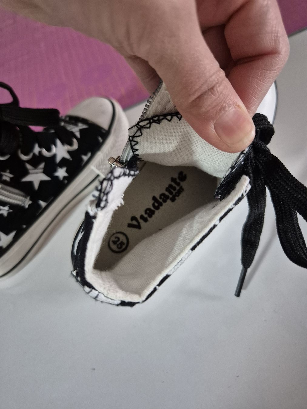 Scarpe per ragazzi: sneaker wie Converse Sterne 25 – Usato da Wynigen venduto da La_Talpa 4