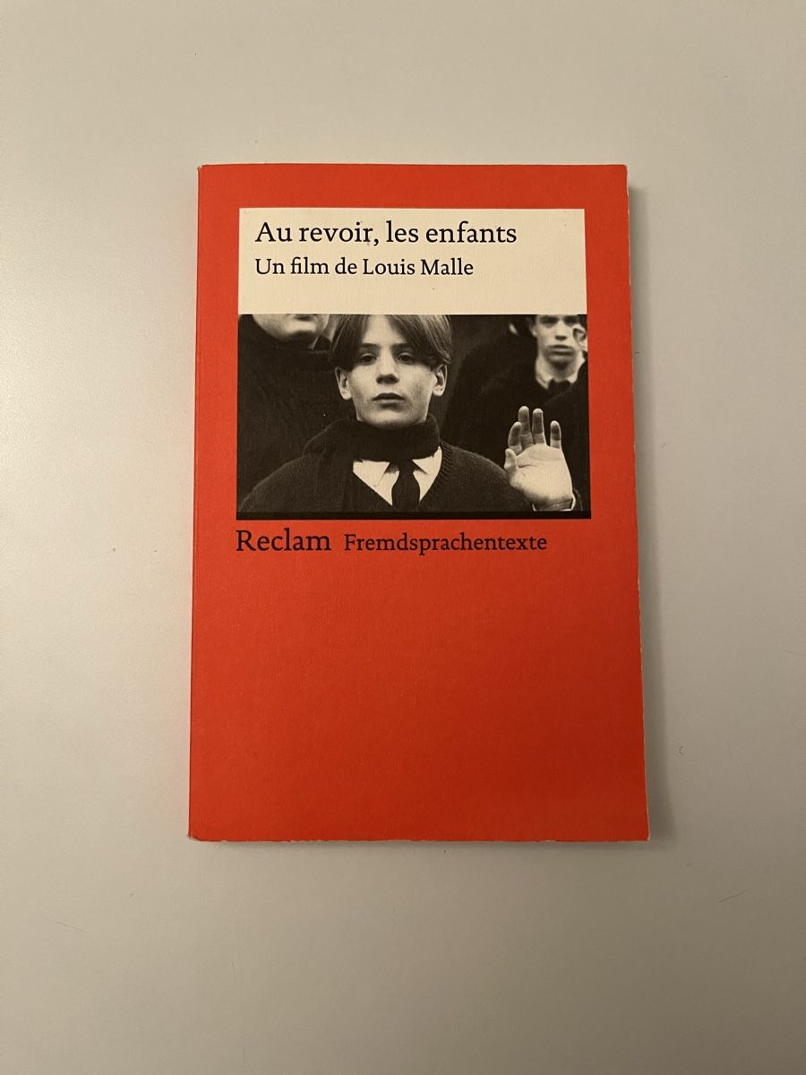 Bücher: 🔥AB 1.- FR. —  Au revoir, les enfants - Reclam – Gebraucht aus Zürich von Richard_En_Passant