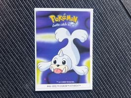 Pokemon Seel Jurob Dunkin Boomer 2000 neuwertig