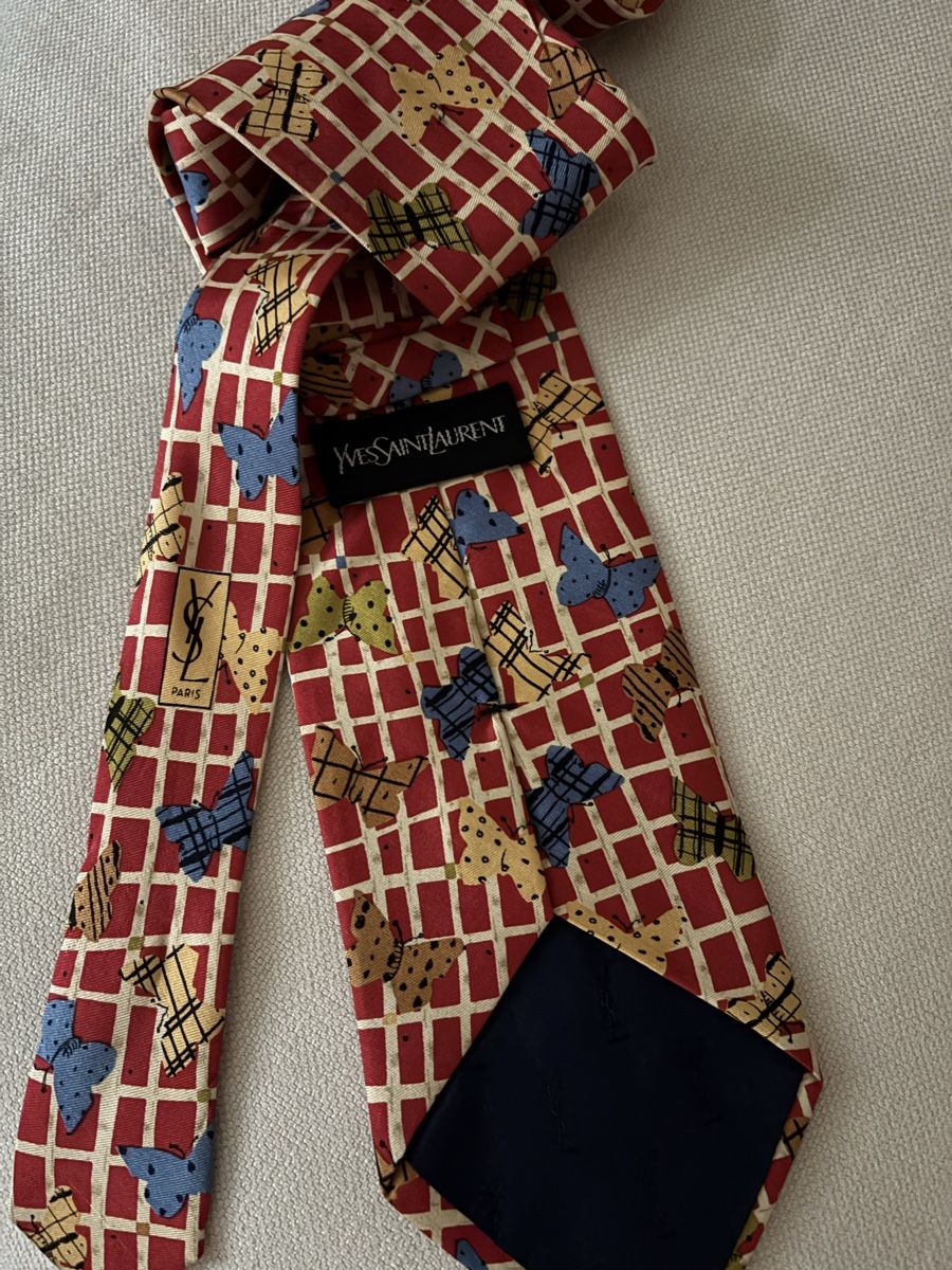 Saint Laurent Cravatte: Yves Saint Laurent vintage krawatte – Usato da Zürich venduto da BredaB 1